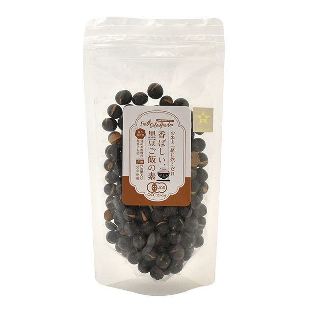 香ばしい有機丹波黒豆ご飯の素