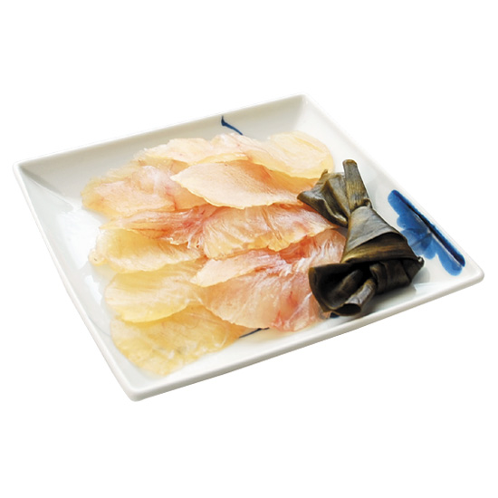 平目昆布〆 [凍]