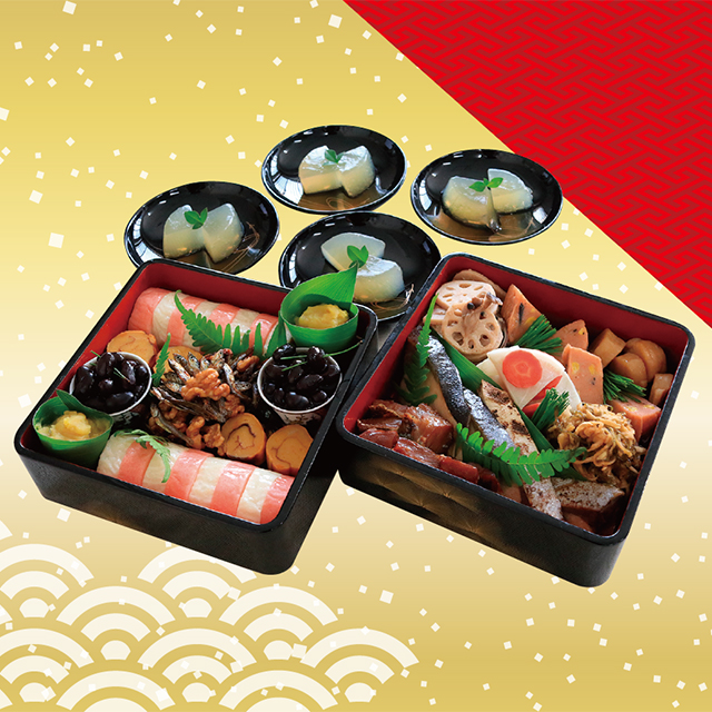 いんやん倶楽部の愛情おせち 14品目