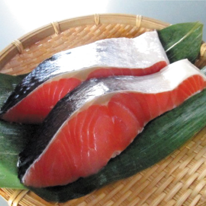 時鮭切身(塩漬) [凍]