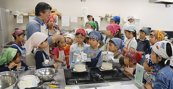 第1回 子ども料理科学教室 土鍋でお米をおいしく炊く秘訣