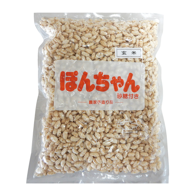 玄米ぽんちゃん・砂糖付き