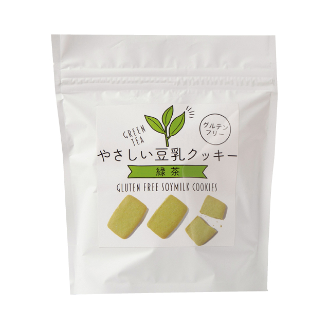 やさしい豆乳クッキー緑茶