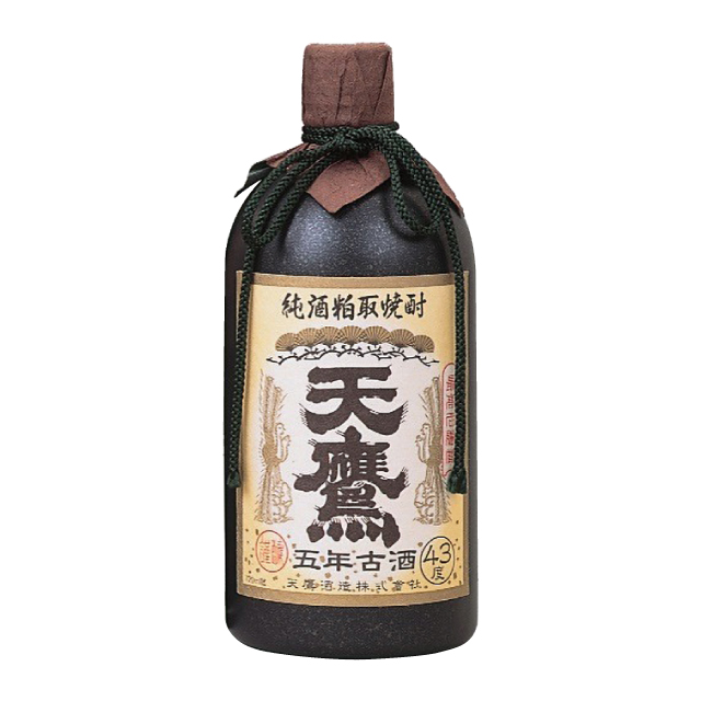 粕取焼酎 天鷹五年古酒(43度)