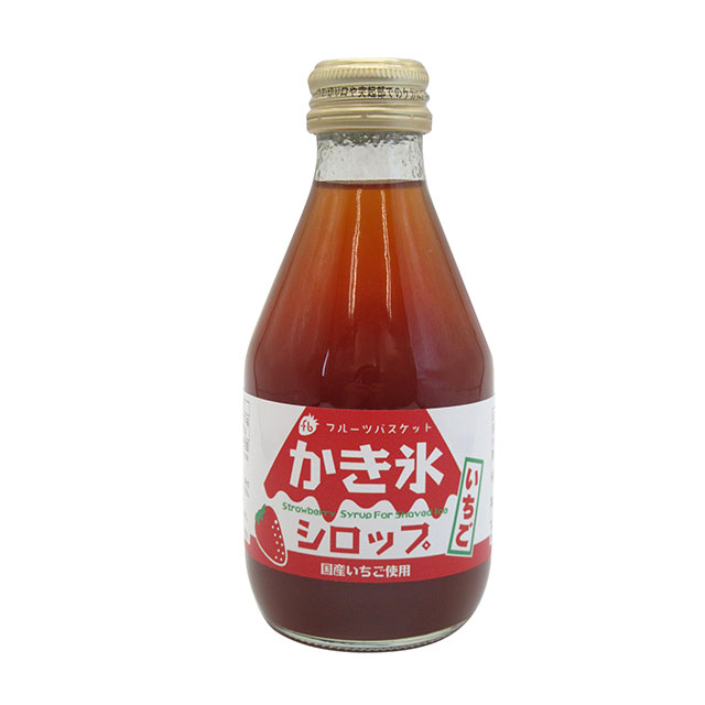 かき氷シロップいちご