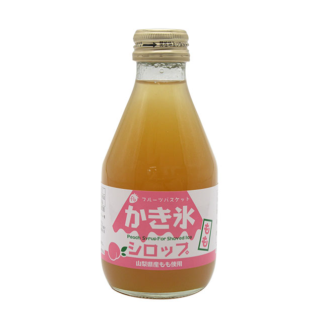 かき氷シロップもも