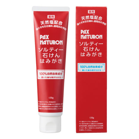 ナチュロンソルティー石けんはみがき