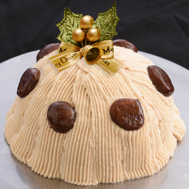 クリスマスケーキ・モンブラン [凍]