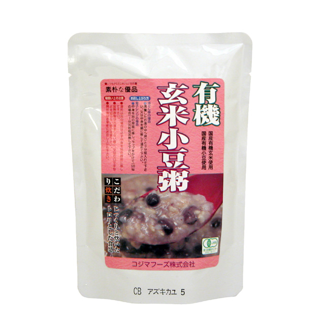 有機玄米小豆粥・ケース