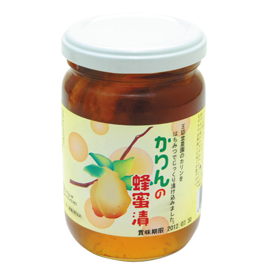 かりんの蜂蜜漬