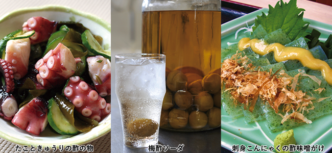 暑くなる季節にはお酢料理 この夏は“お酢活”で元気に!