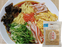 全粒粉なま麺冷し中華