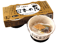 有機納豆日本の農(みのり)(カップ) (タレ・辛子付)